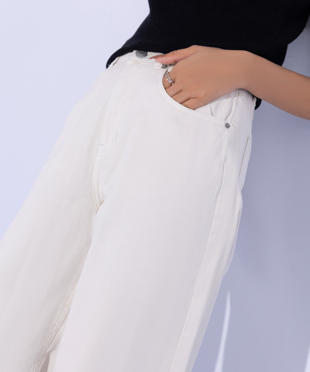 Women's Western Wear White Pants