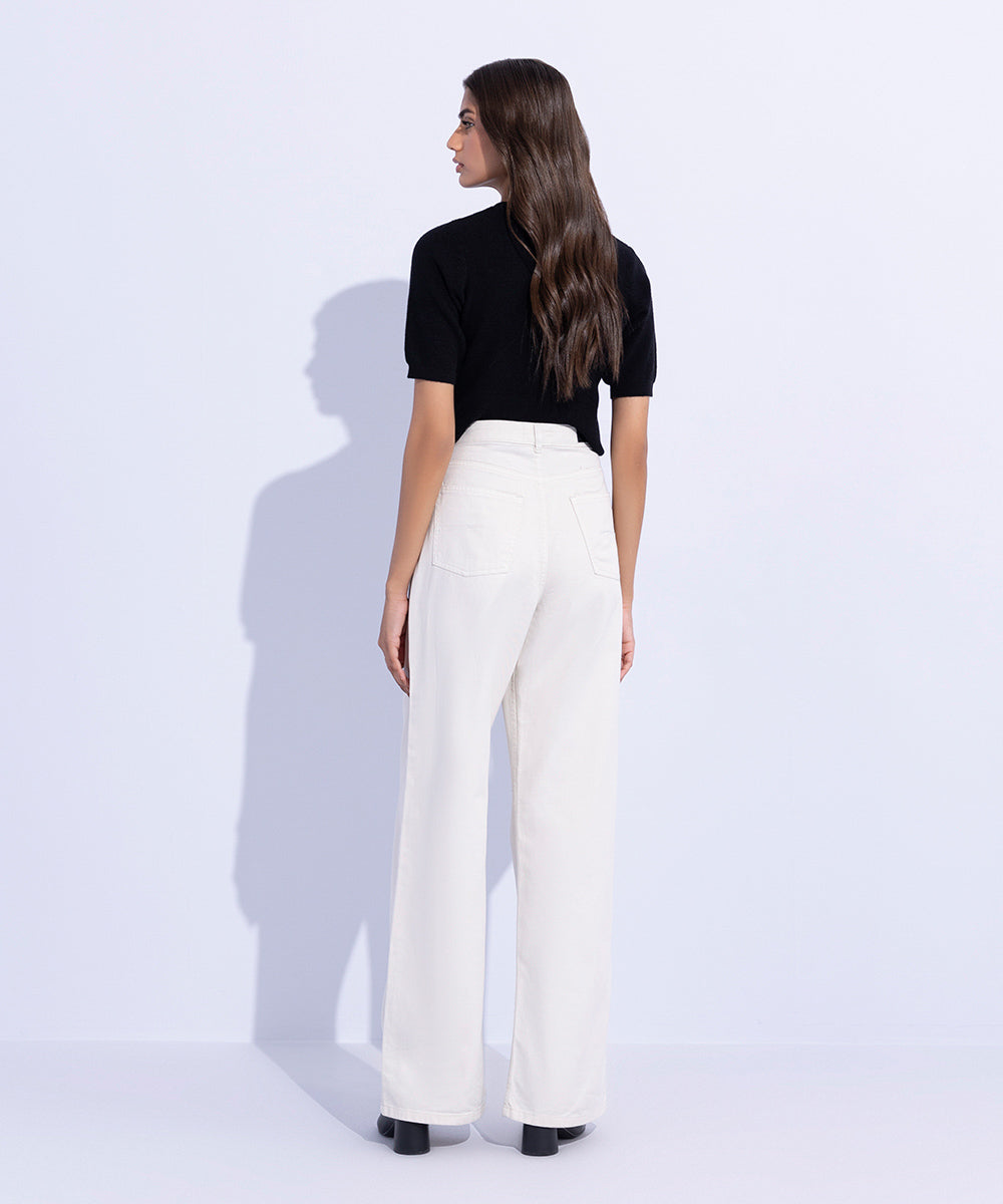 Women's Western Wear White Pants