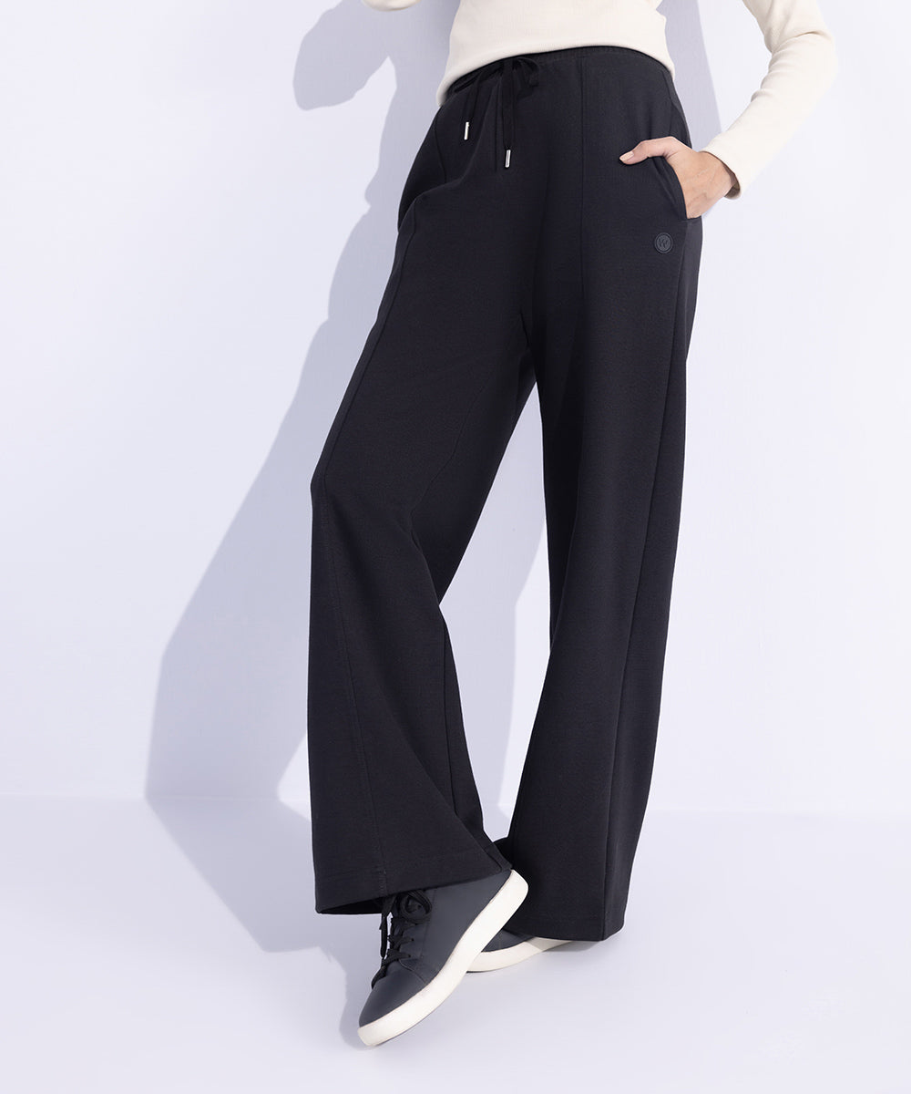 Women's Western Wear Black Trousers