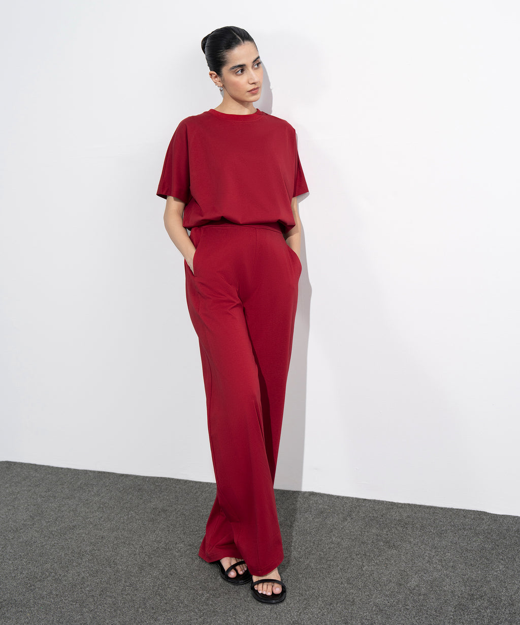 Pull-On Jersey Trousers