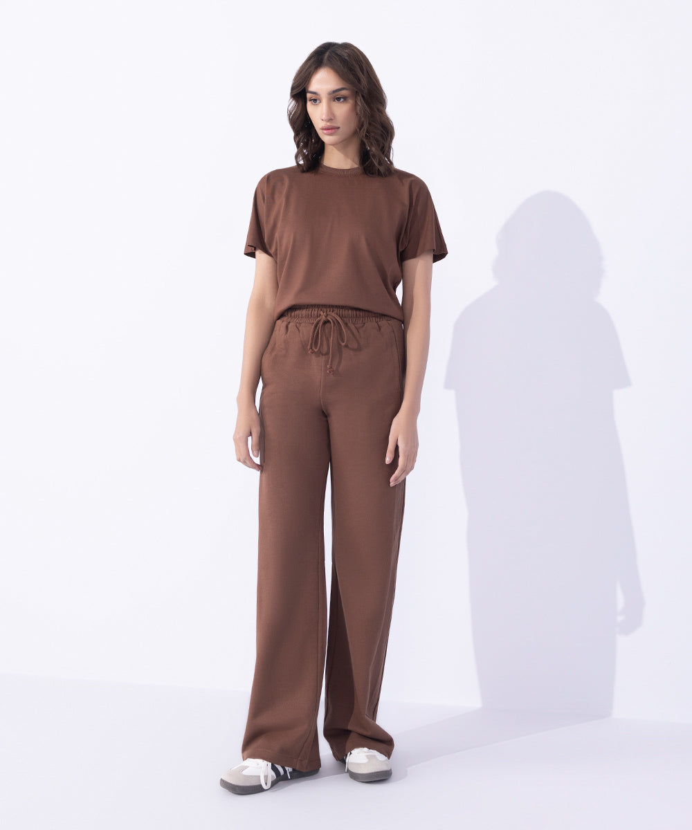 Women's Western Wear Brown Trousers