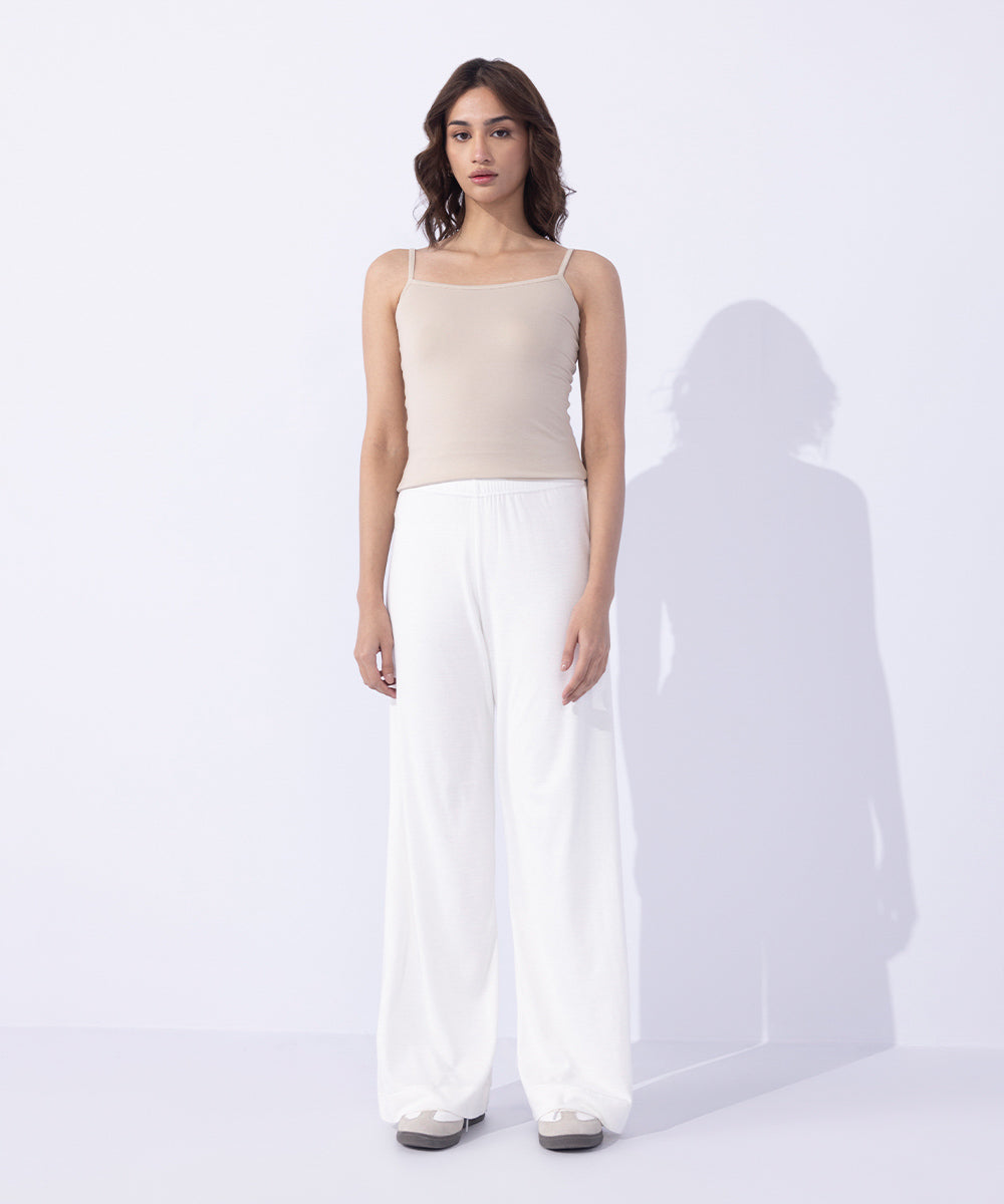 Women's Western Wear White Culottes