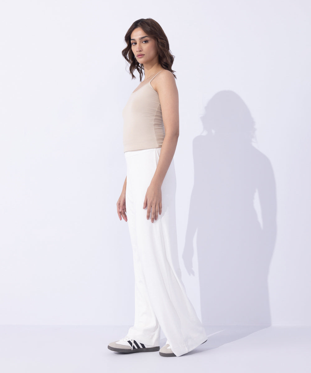 Women's Western Wear White Culottes