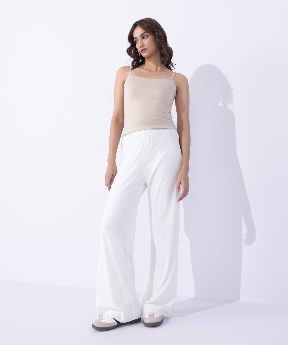 Women's Western Wear White Culottes