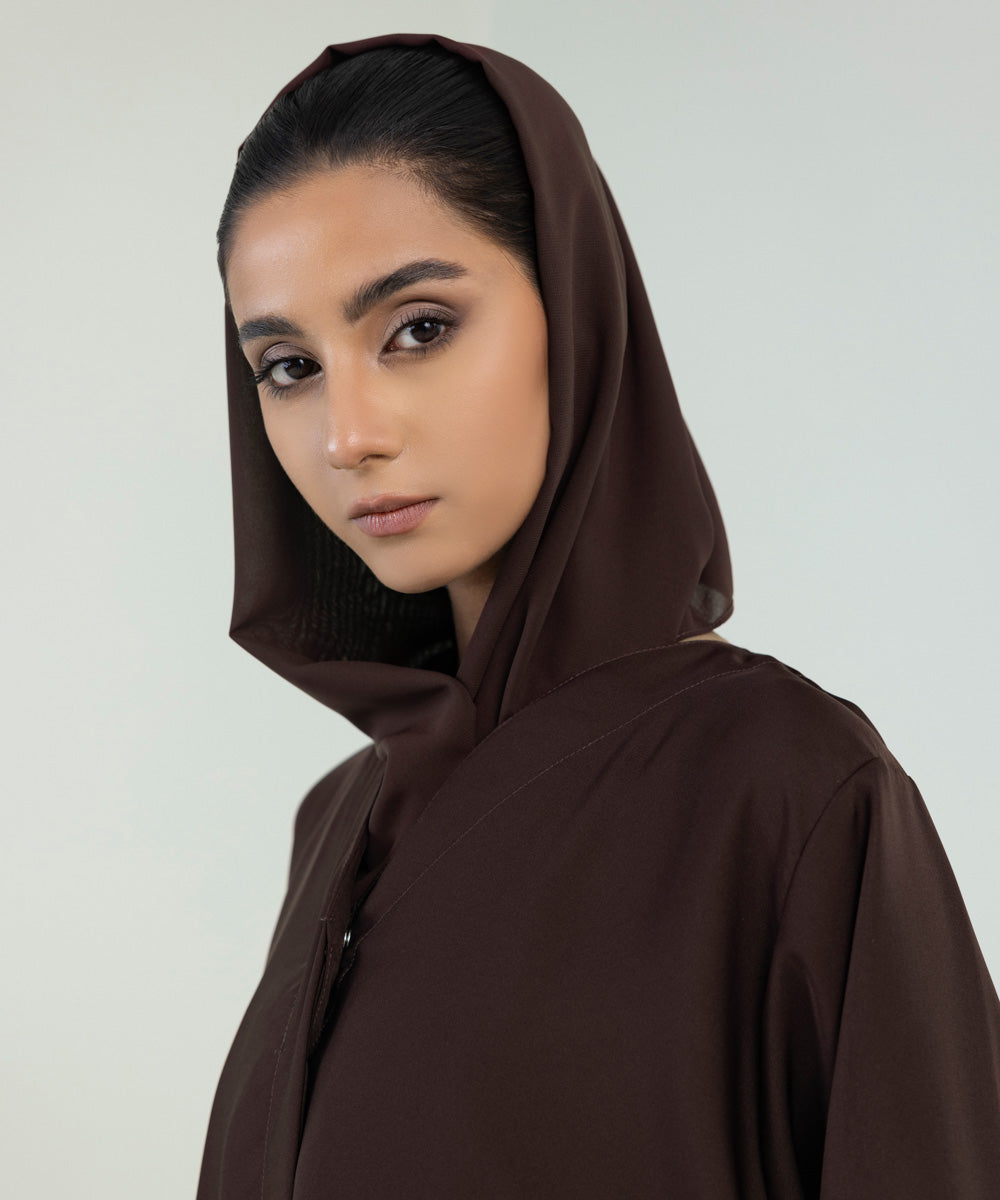 Women's Dark Brown Hijaab