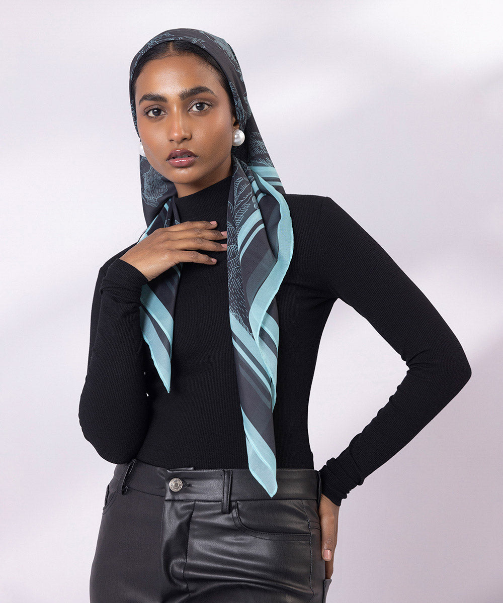 Women's Multi Lightweight Printed Scarf