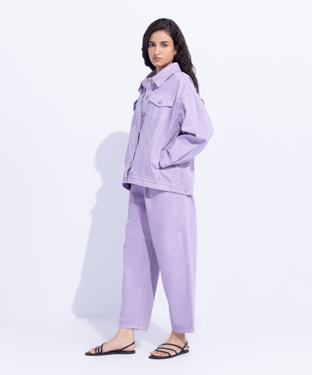 Women's Western Wear Purple Jacket