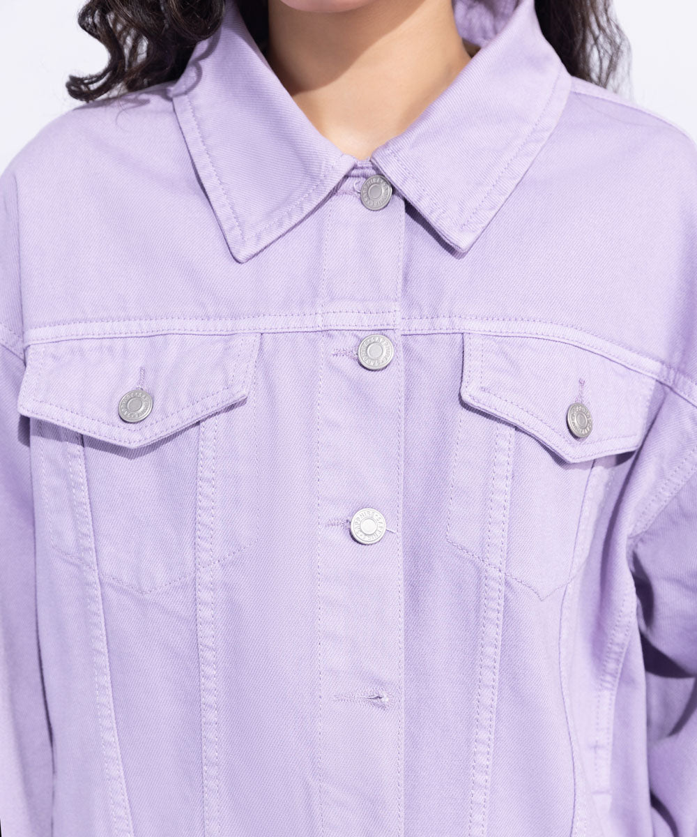 Women's Western Wear Purple Jacket