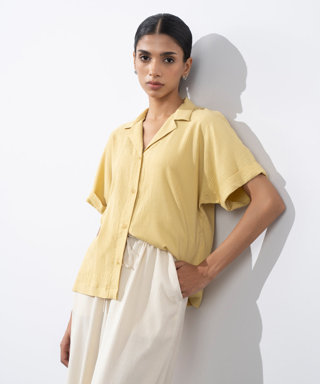Regular Fit Seersucker Shirt