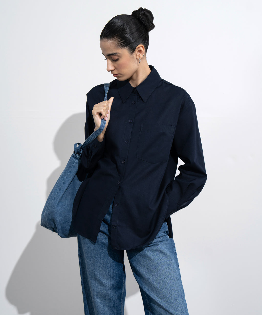 Loose-Fit Oxford Shirt