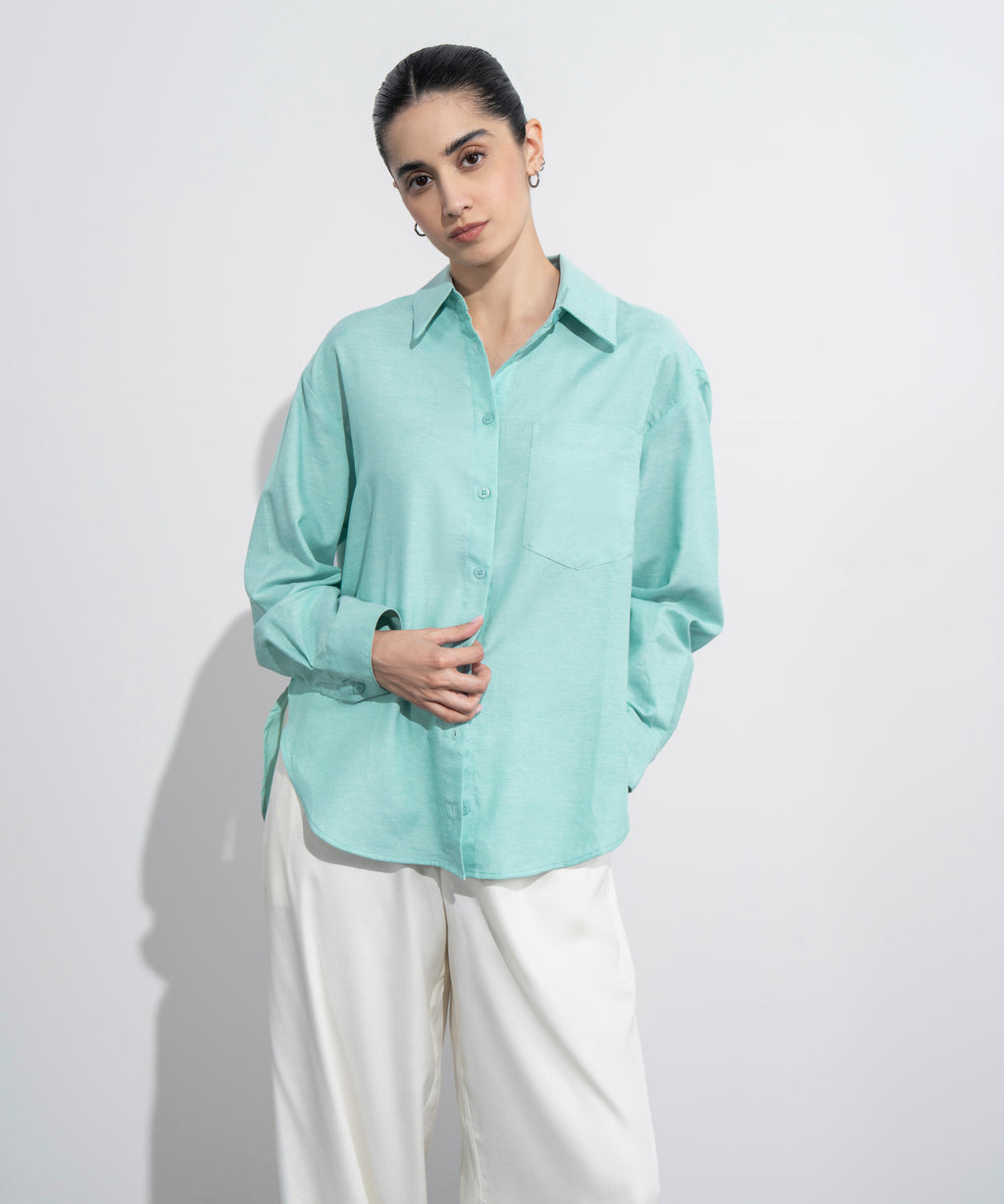 Loose-Fit Oxford Shirt
