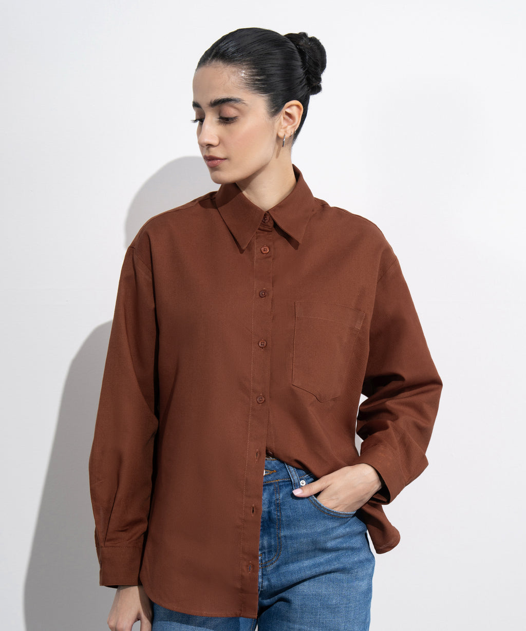 Loose-Fit Oxford Shirt