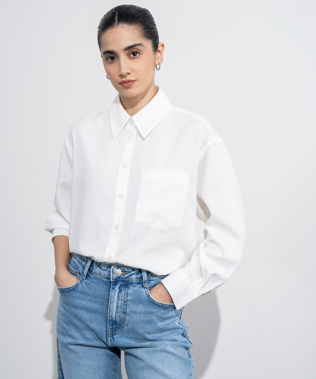 Loose-Fit Oxford Shirt