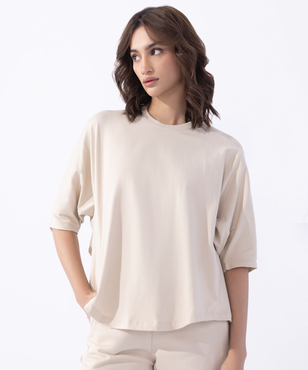 Women's Western Wear Beige Shirt