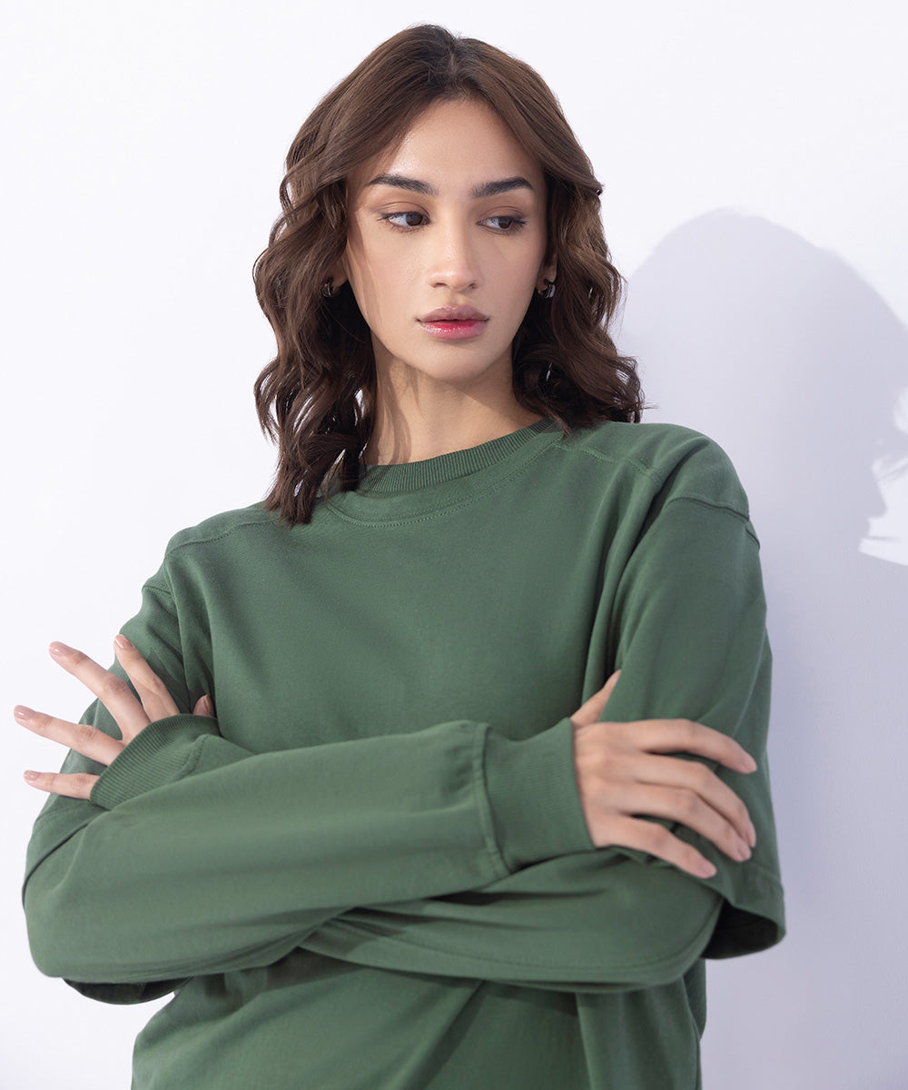 Unisex Western Wear Green T-Shirt