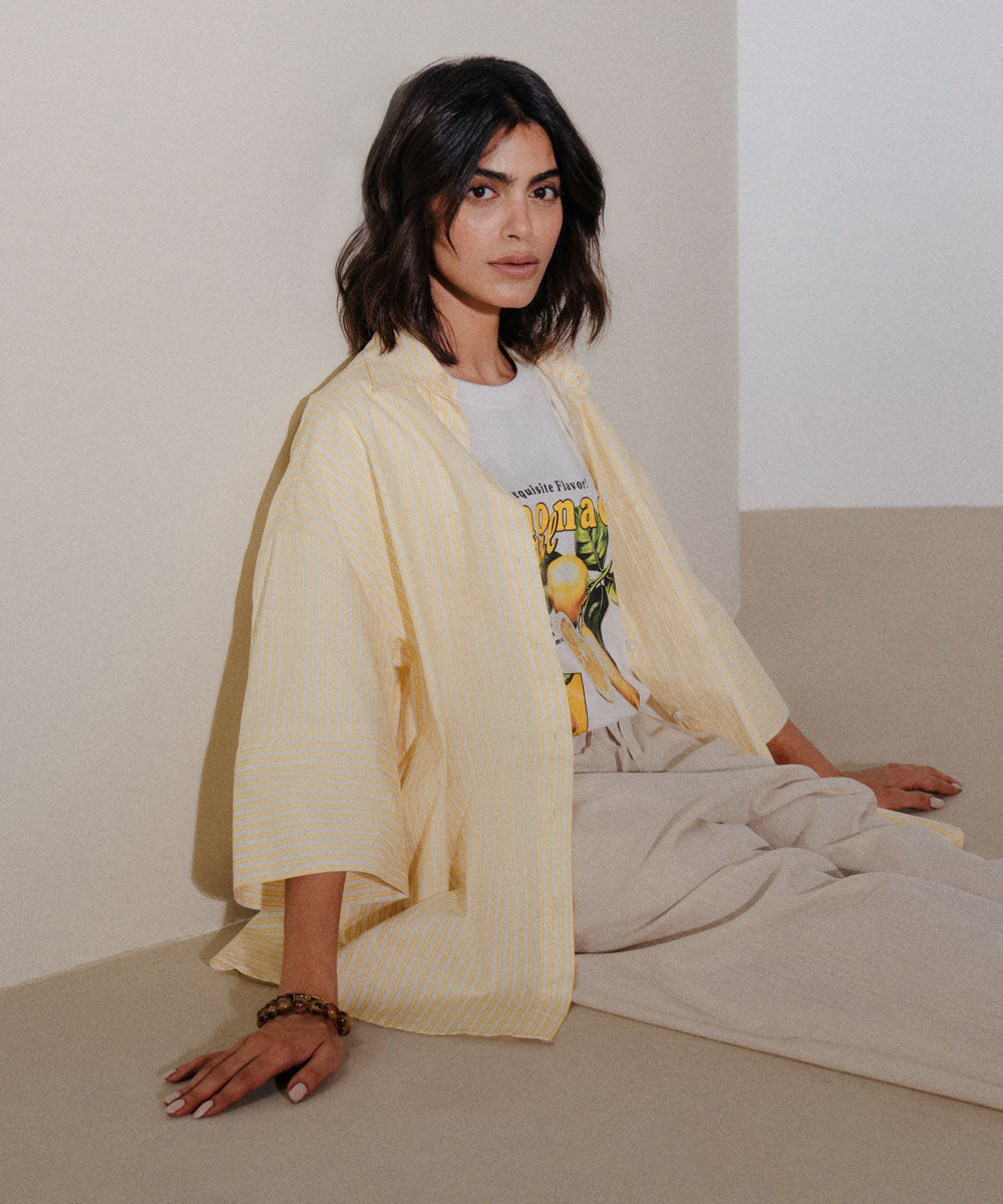 Long Button Through Shirt