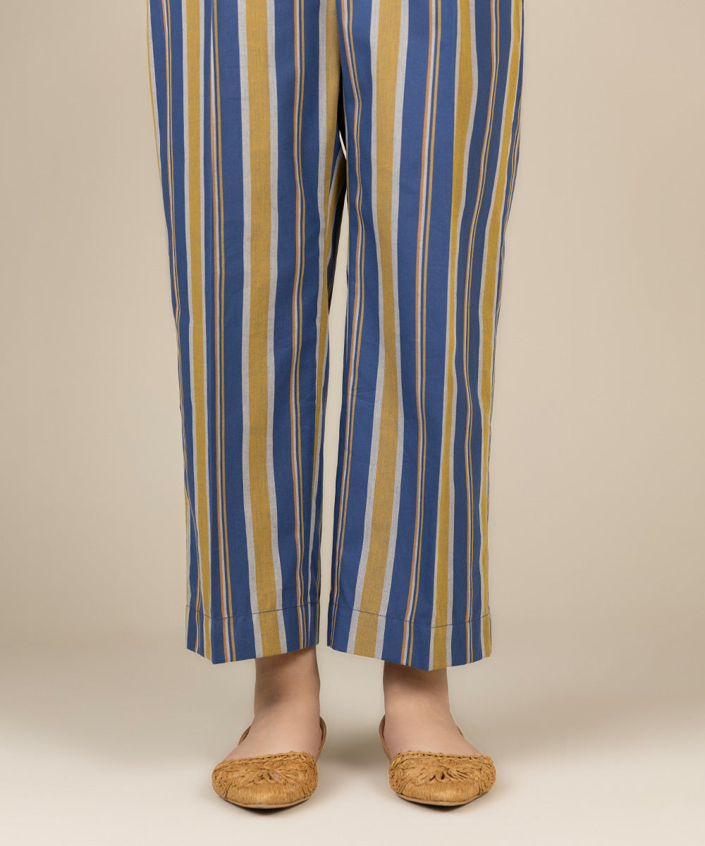 Women's Pret Yarn Dyed Multi Straight Pants