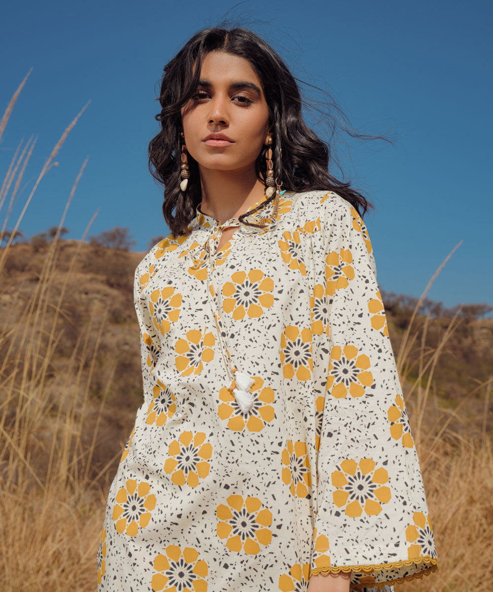 Printed Lawn Shirt