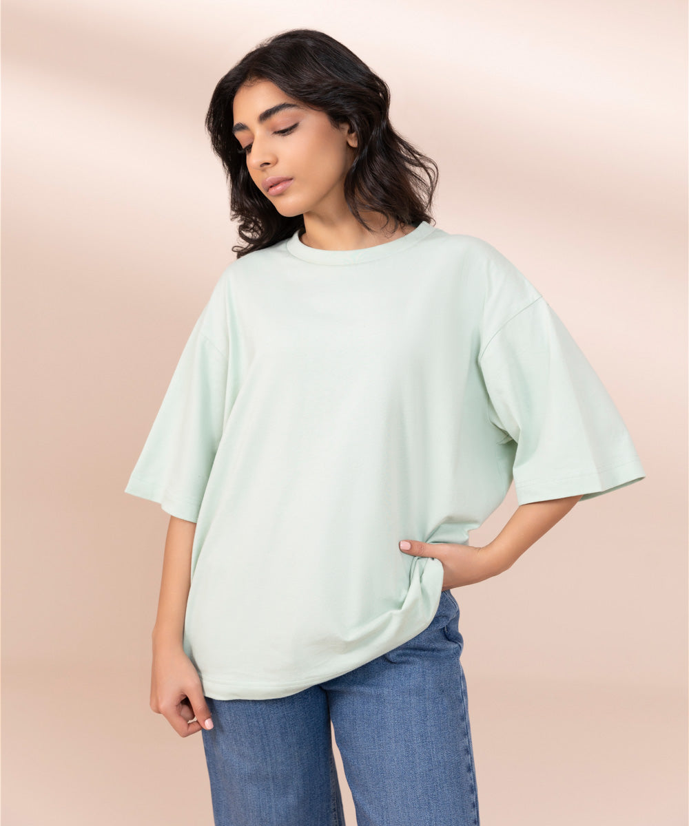 Women's Western Wear Aqua Green Shirt