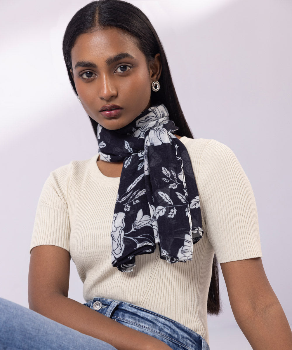 Women's Multi Lightweight Printed Scarf