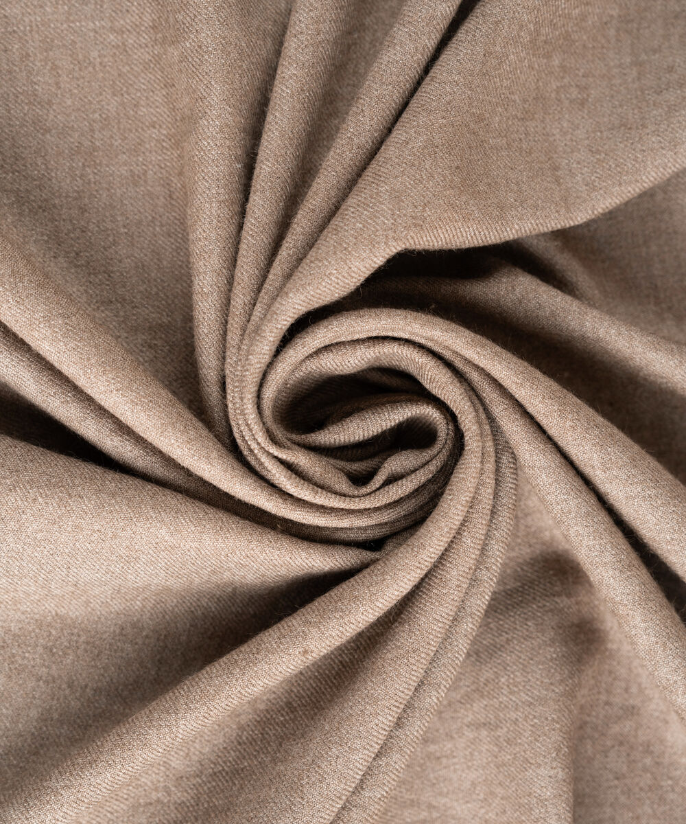 Men Wool Blended Beige Shawl