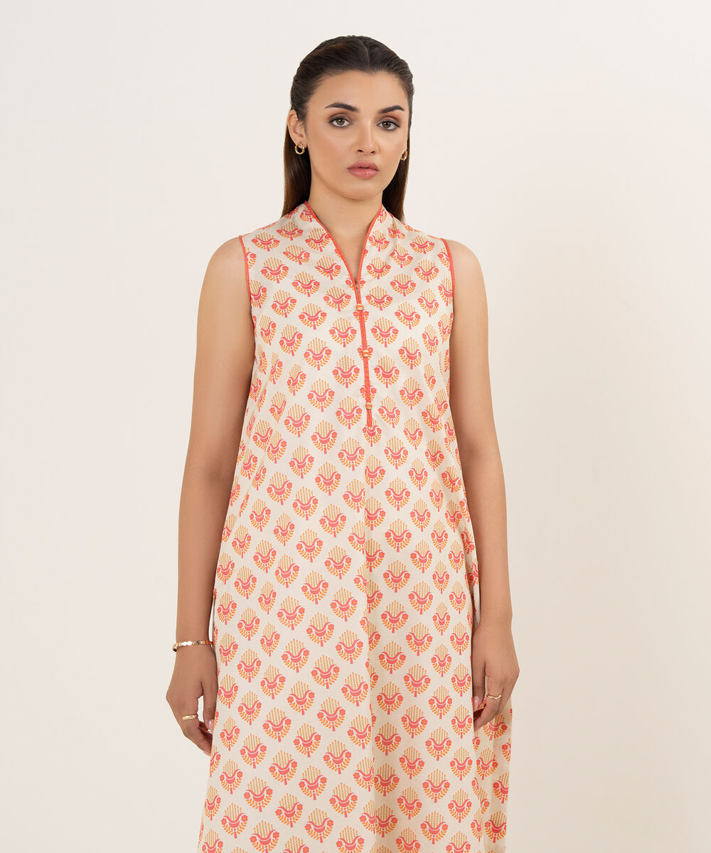 Women's Unstitched Lawn Printed Multi Shirt