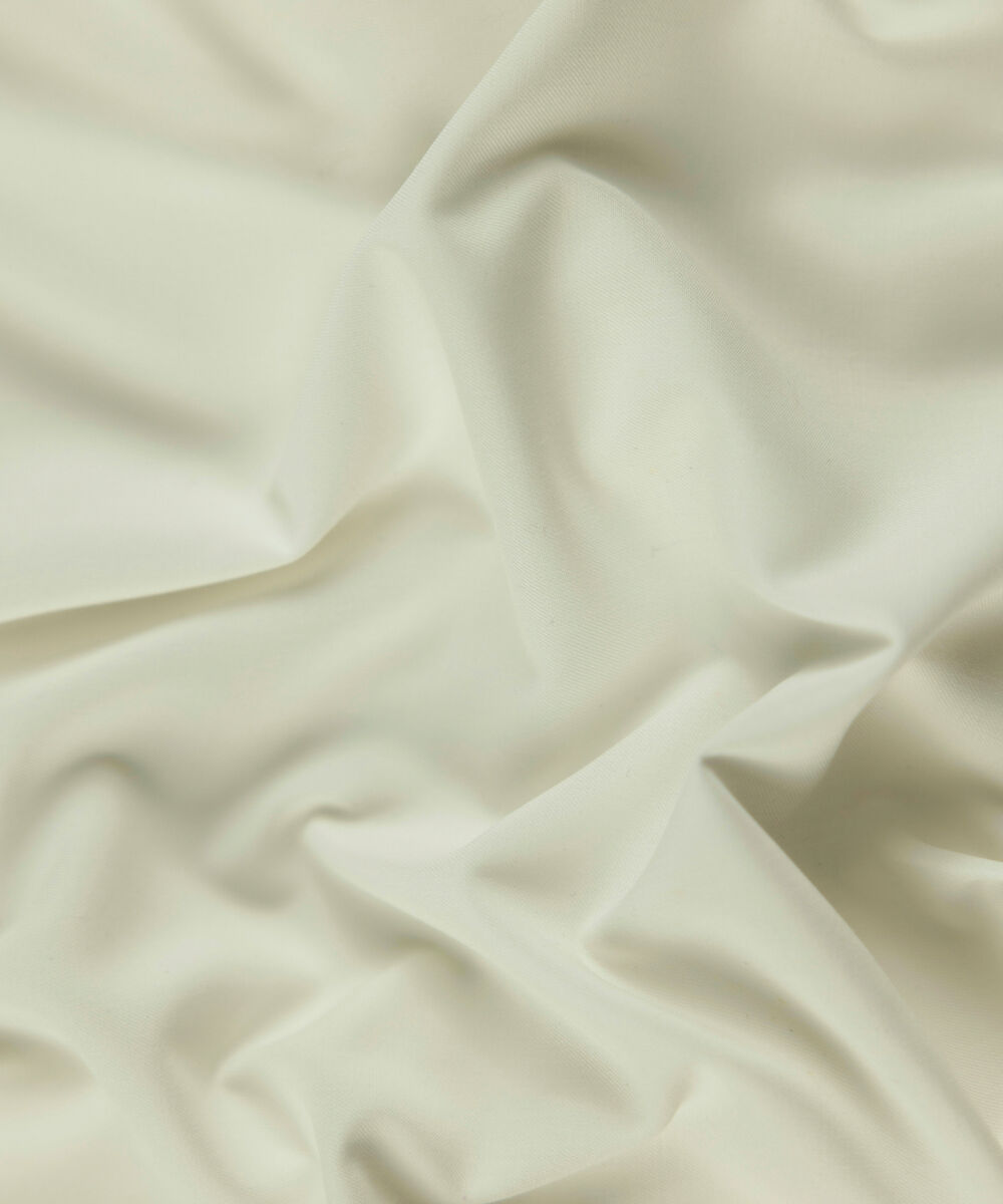 Men's Unstitched Two-Piece Cotton Dobby Light Cream Suit.