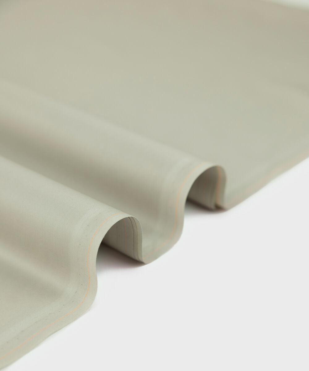 Men Unstitched Cotton Grey Full Suit Fabric