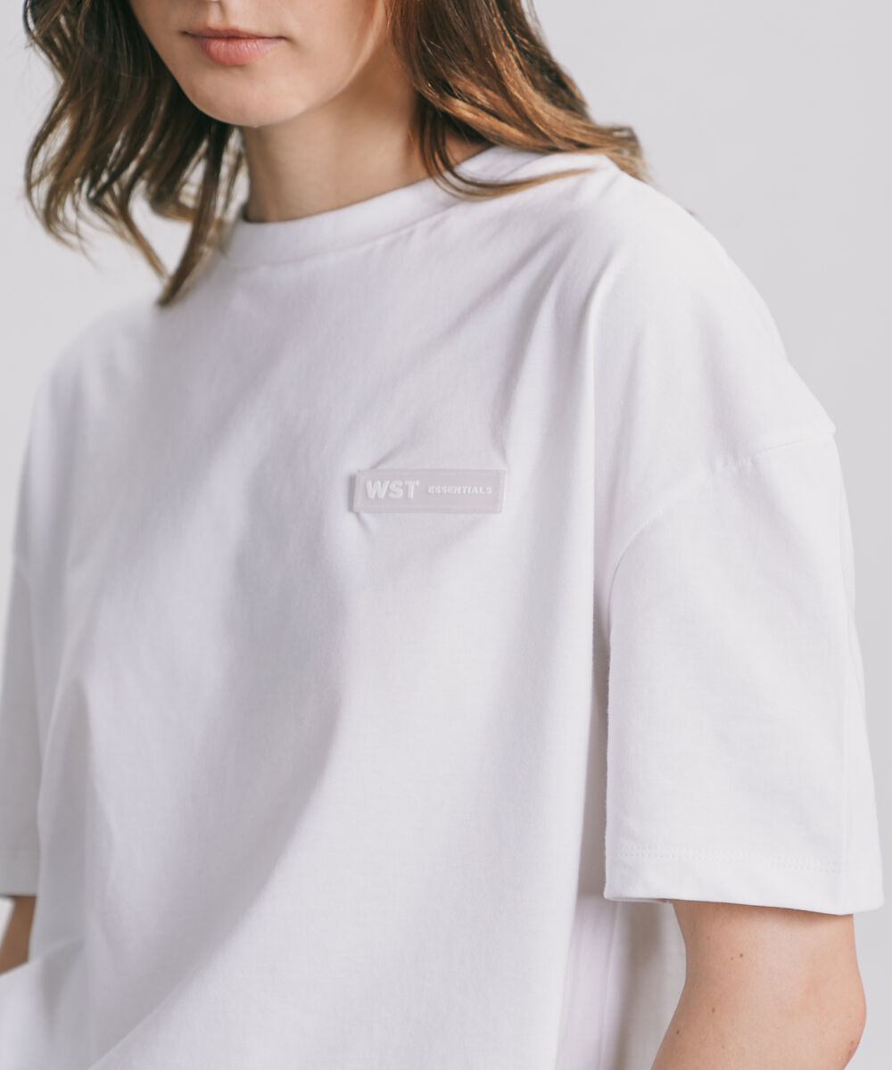 Women's Western Wear White Relaxed Fit Wst T-Shirt