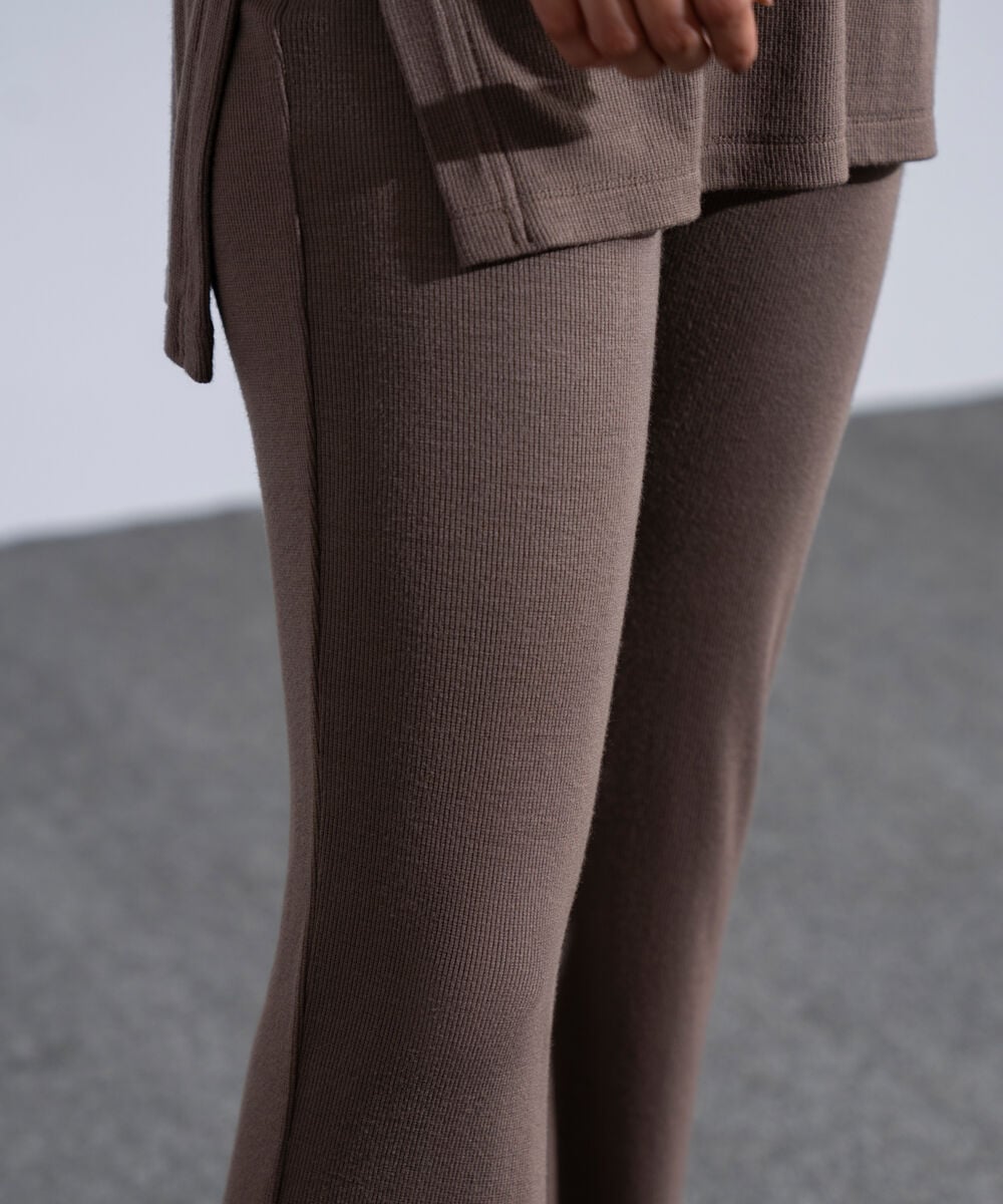 Women's Western Wear Taupe Slim-Fit Trousers