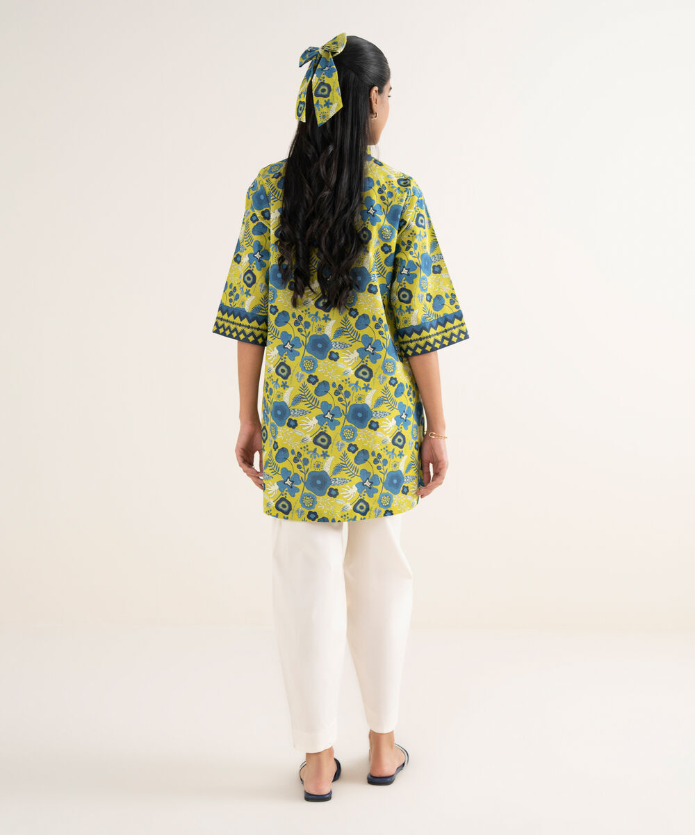 Women's Unstitched Lawn Printed Multi Shirt
