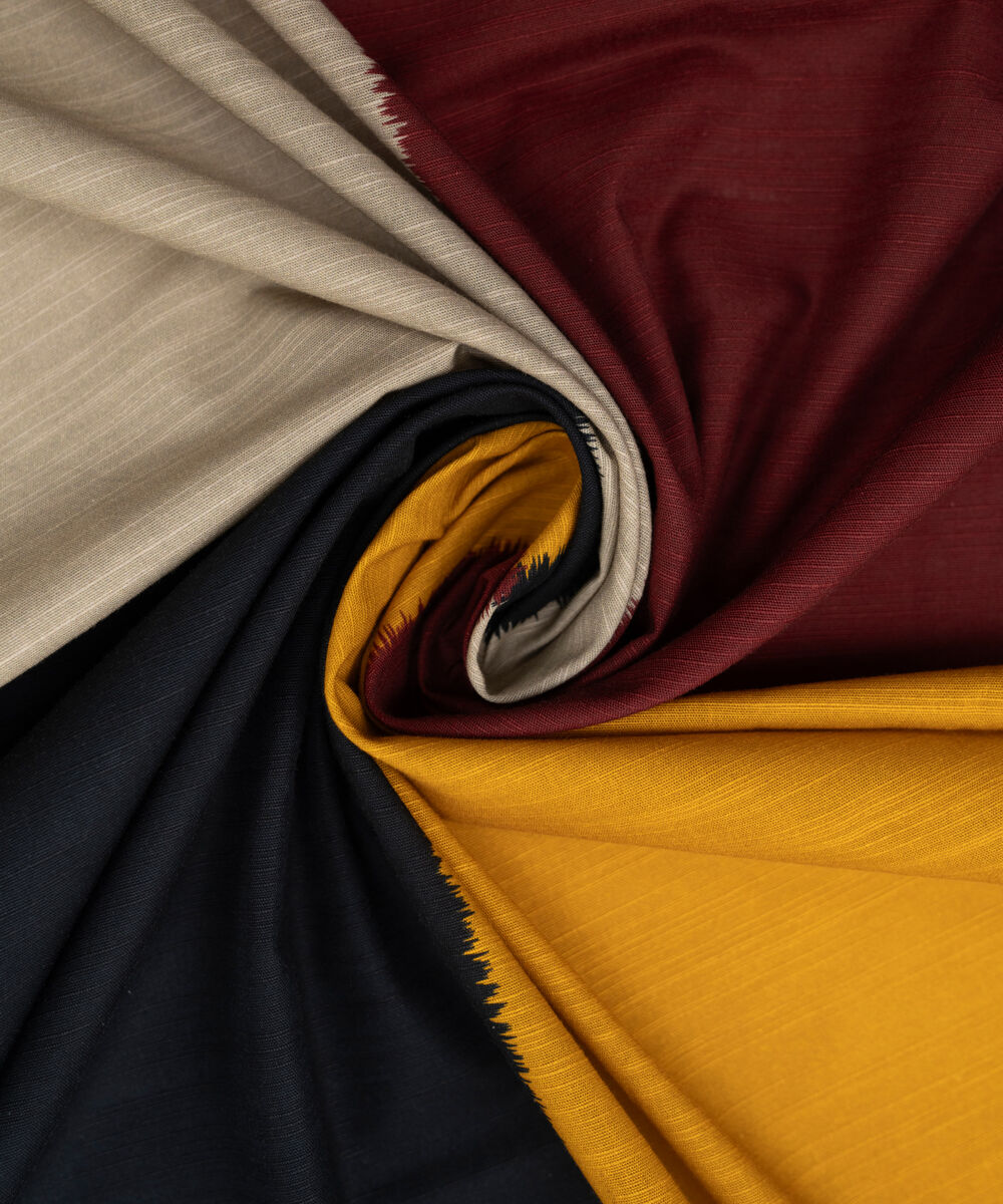 Printed Khaddar Black Dupatta