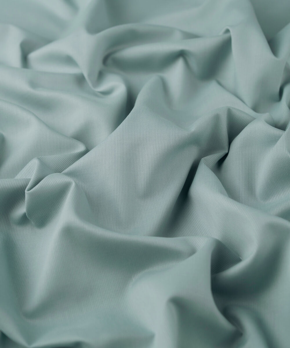 Men's Unstitched 2-Piece Dobby Wash & Wear Aqua Suit