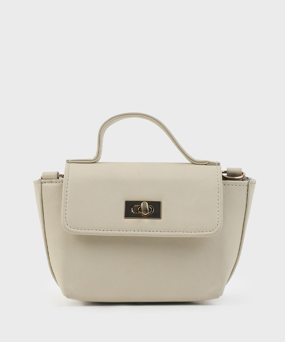 Women's Off White Hand bag