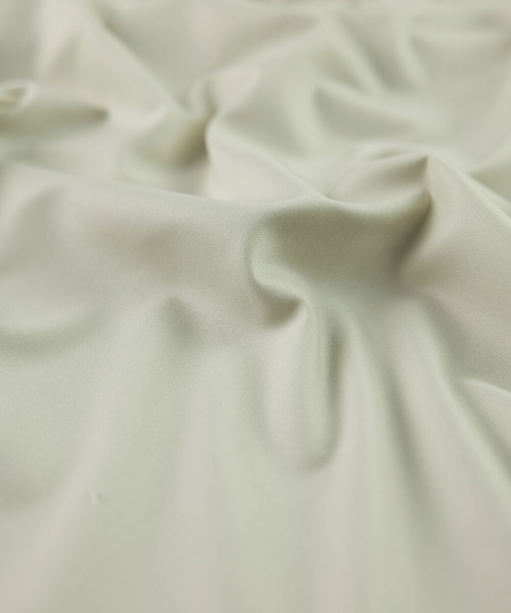 Men's Unstitched light cream premium cotton crepe Suit