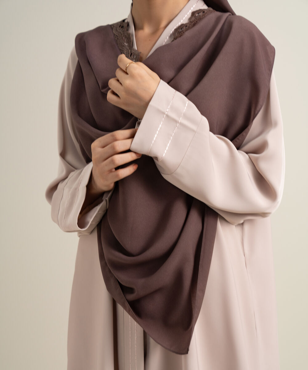 Women's Ash Brown Hijab