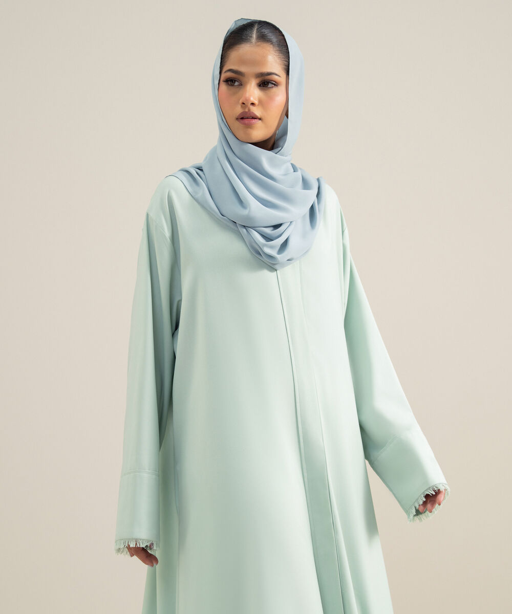 Women's Polyester Blue Hijab
