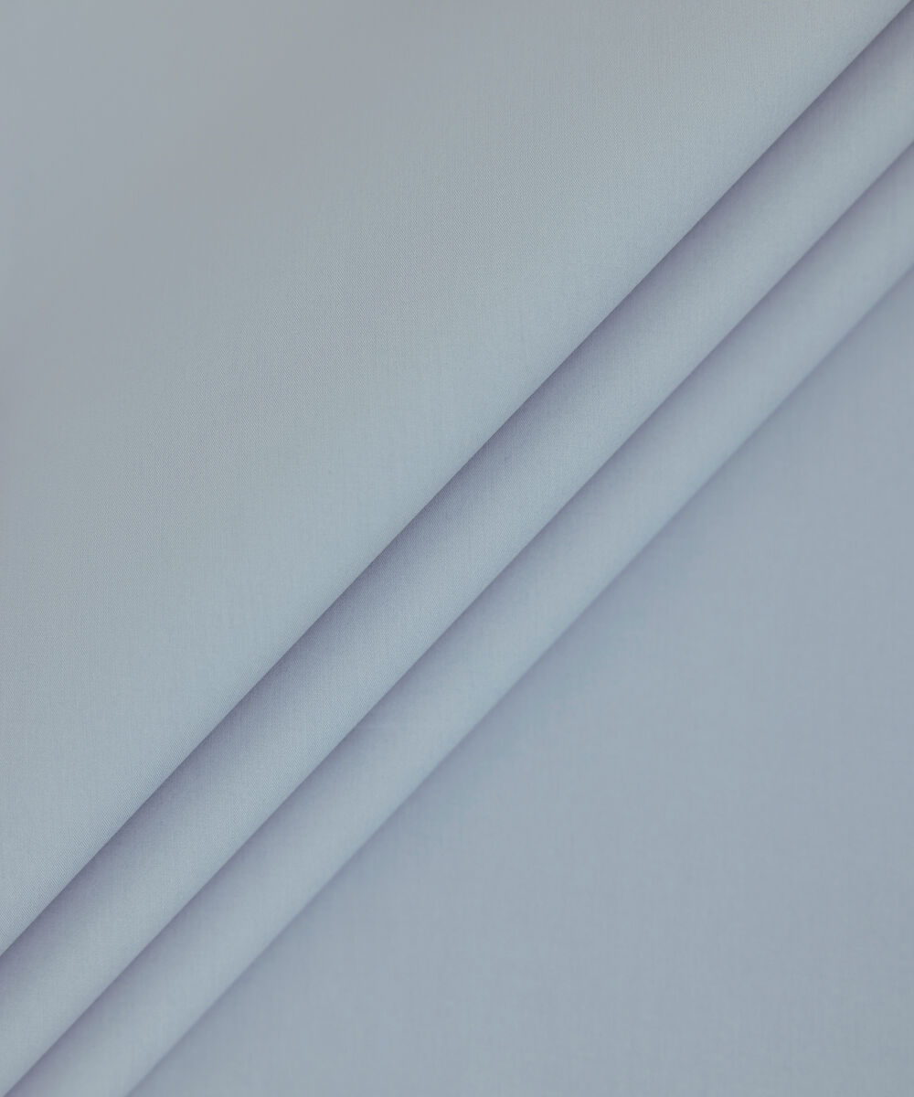 Men's Unstitched 2-Piece Luxury Giza Cotton Soft Grey Suit