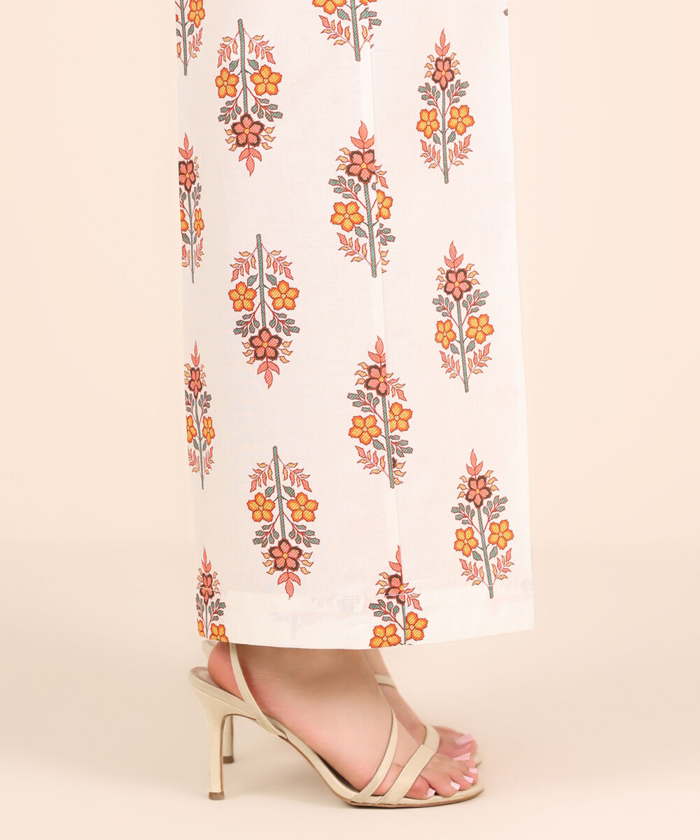 Women's RTW Cambric Multi Printed Culottes