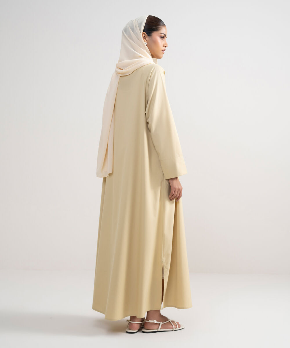 Women's Sage Green Raglan Abbaya Set