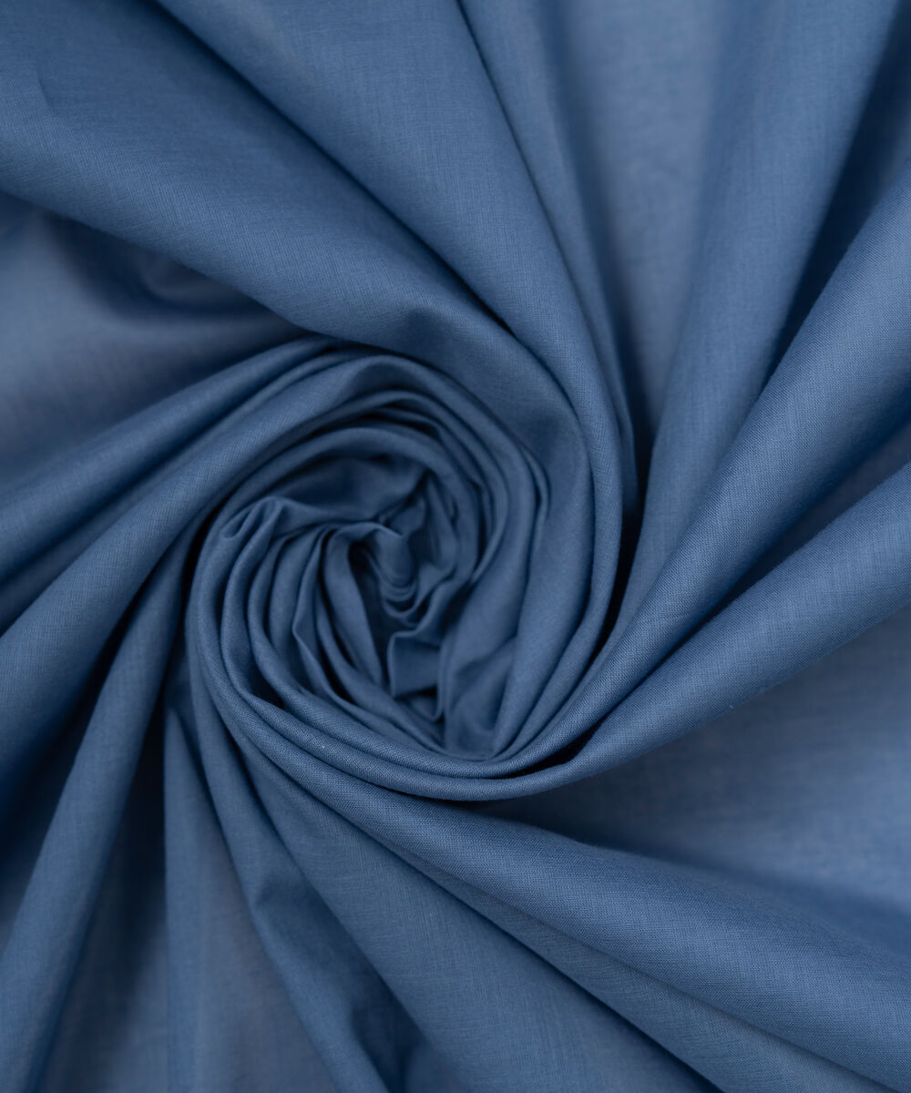 Lawn Solid Blue Dupatta