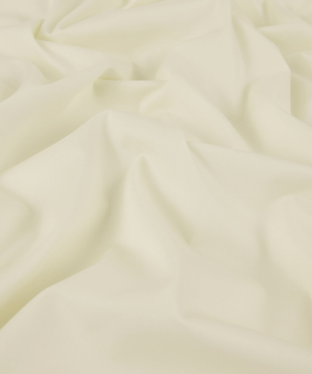 Men's Unstitched 2-Piece Cotton Dobby Light Cream Suit