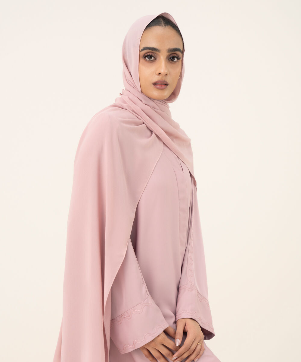 Women's pink hijab