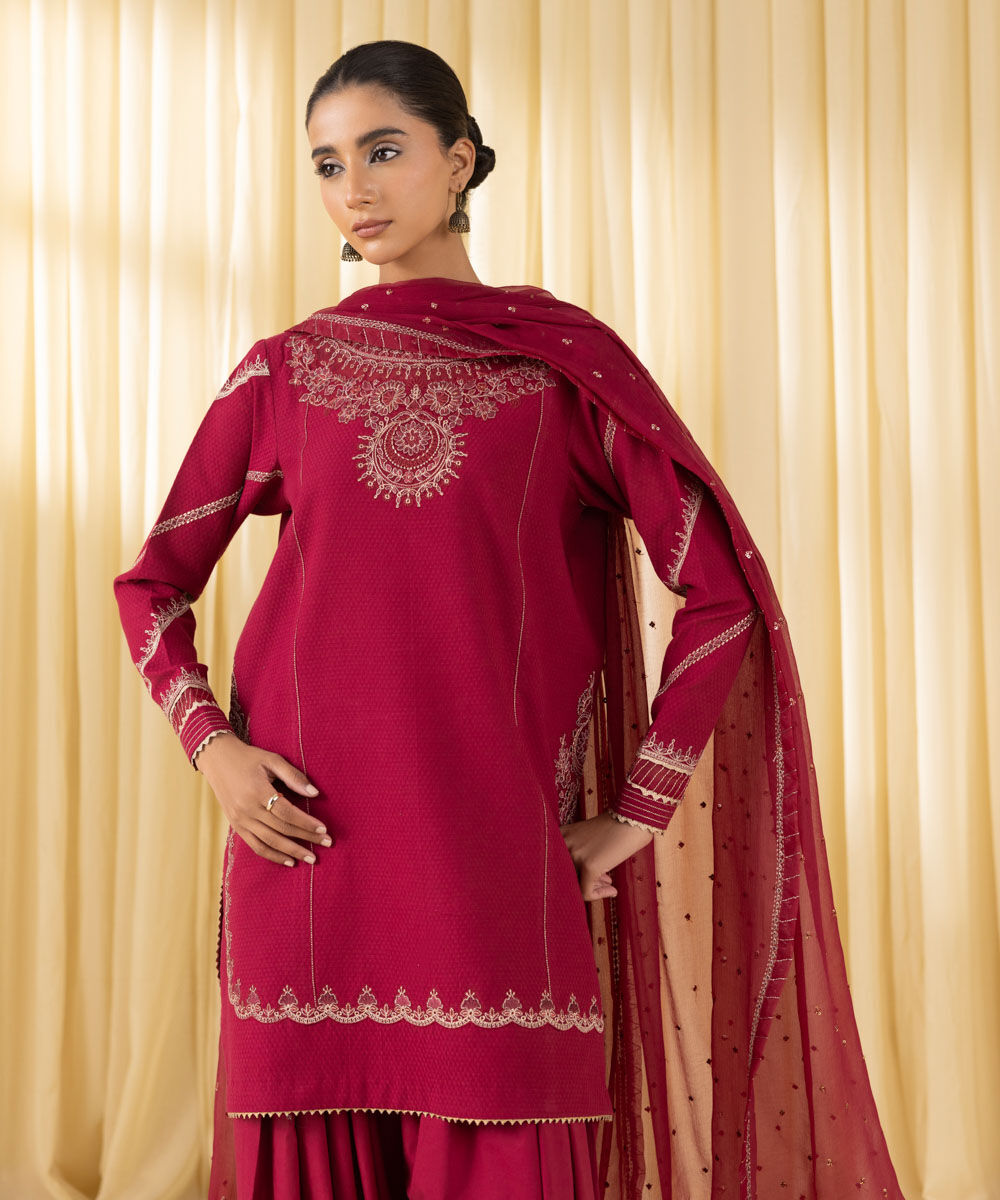 0U3PEDF25V35 Unstitched 3 PC 0U3PEDF25V35