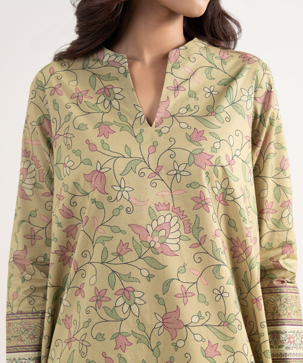 Women's Unstitched Lawn Multi Printed 3 Piece Suit