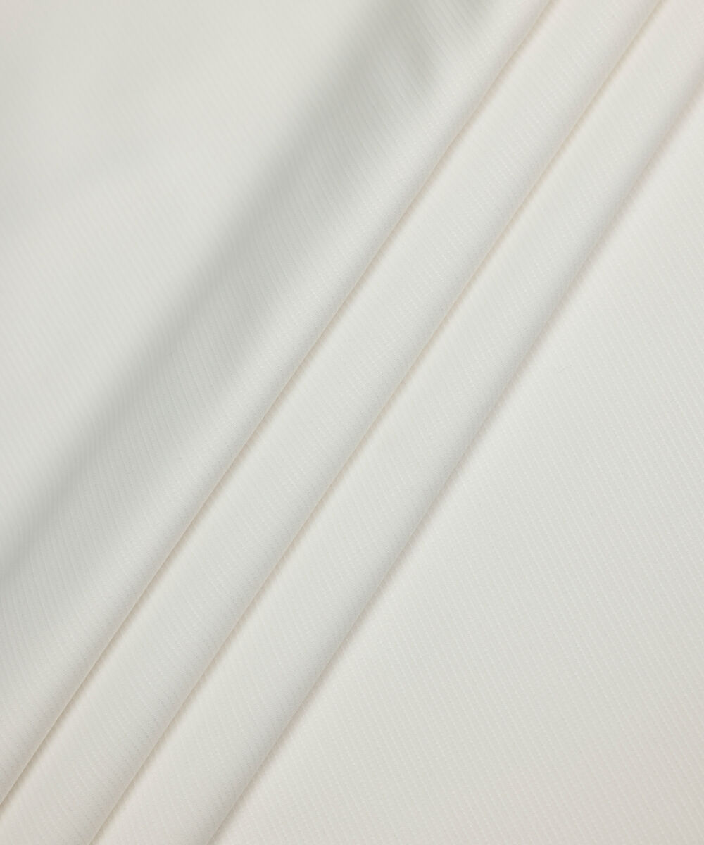 Men's Unstitched Two-Piece Off White  Premium Wash & Wear Dobby Suit