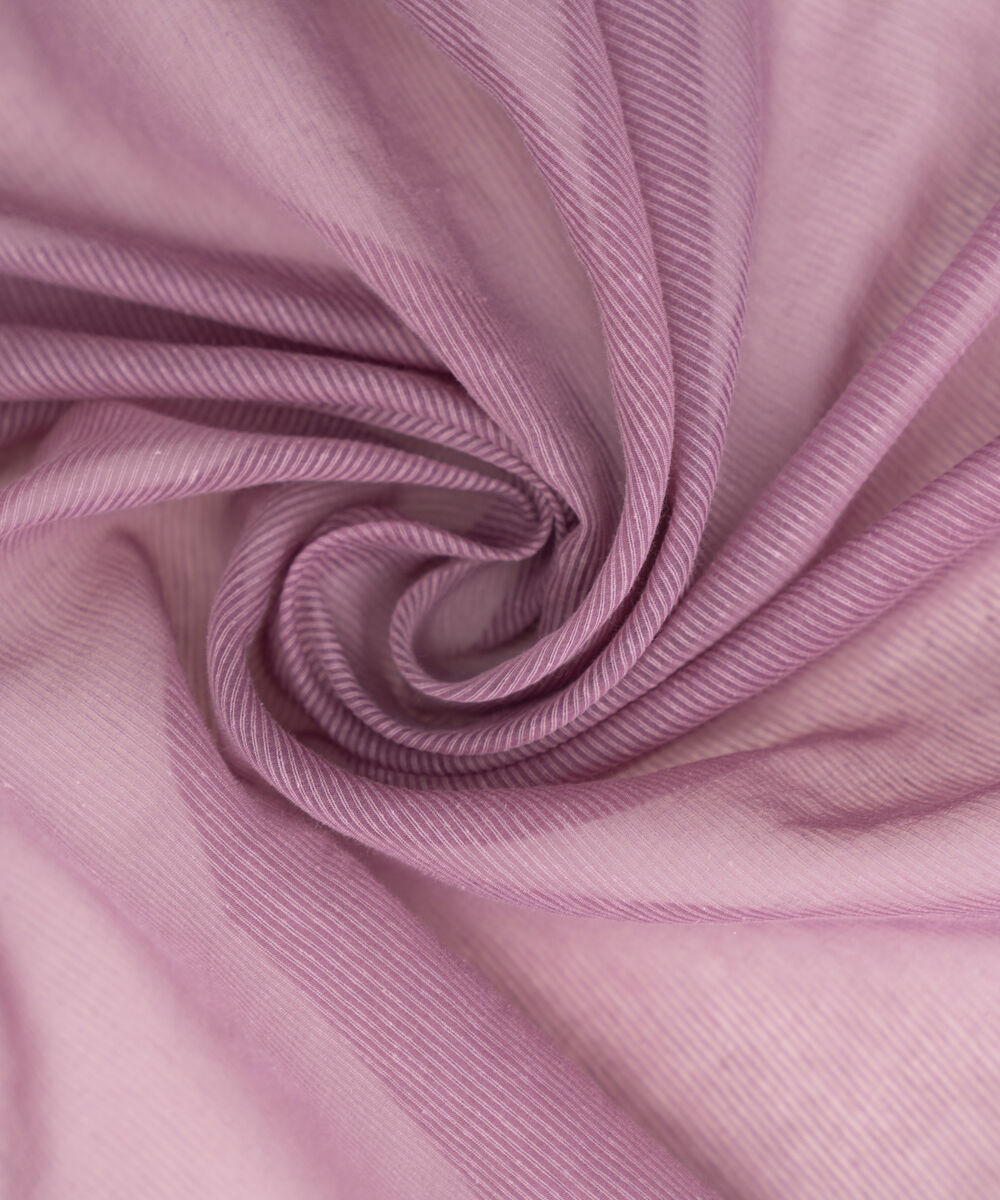 Textured Karandi Solid Light Purple Dupatta