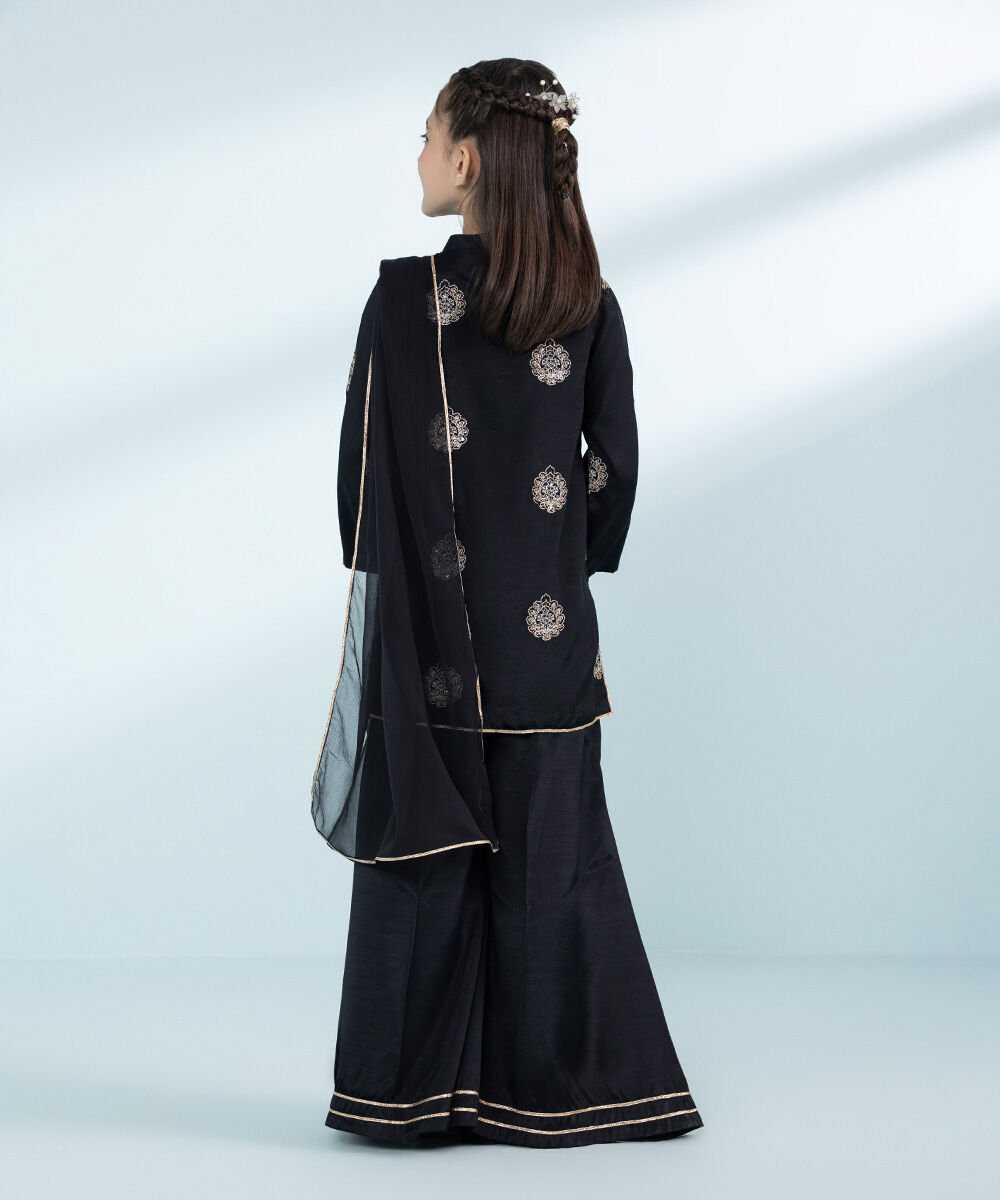 Mommy & Me Girls Three Piece Black Suit