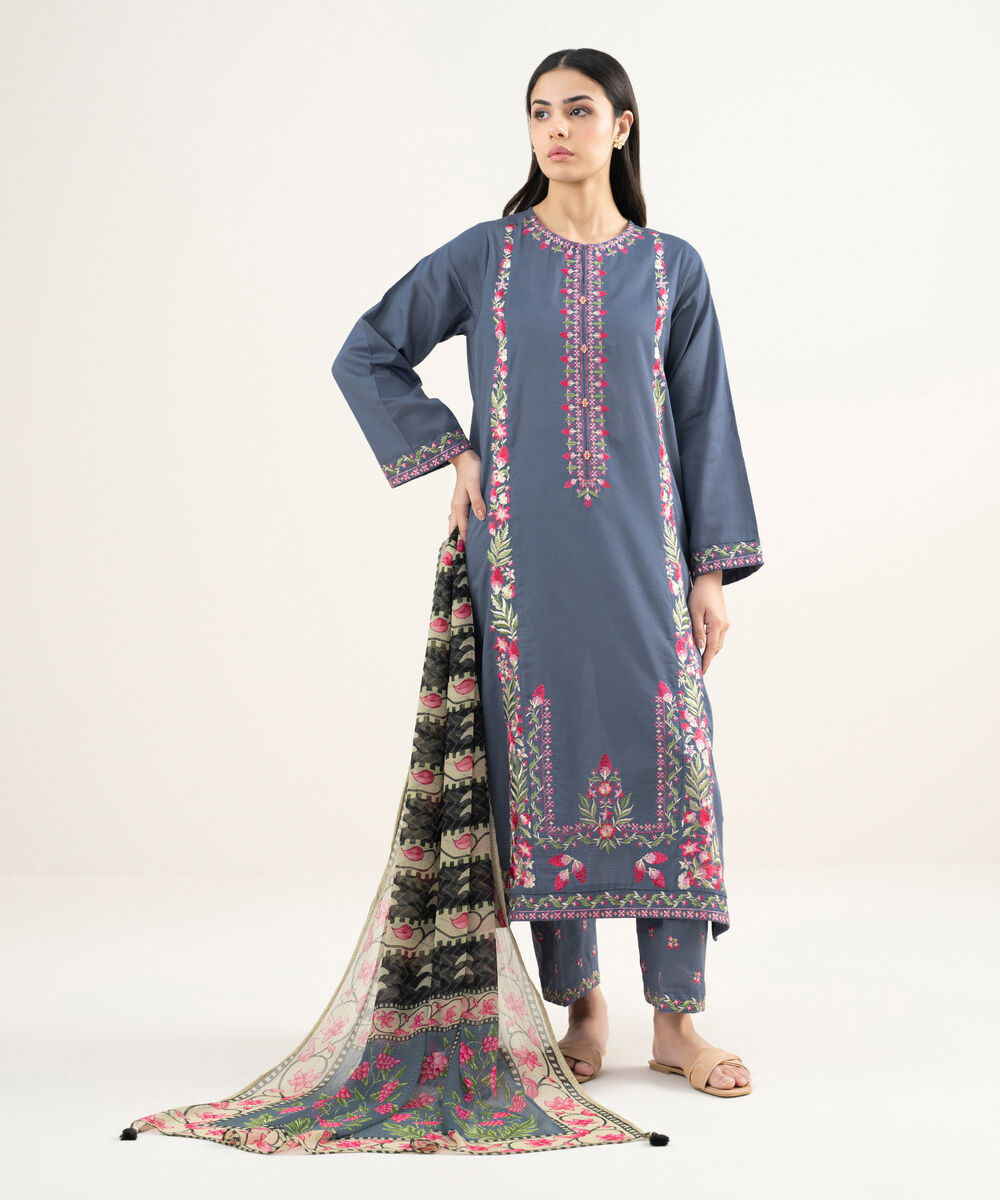 Blended Chiffon Printed Multi Dupatta