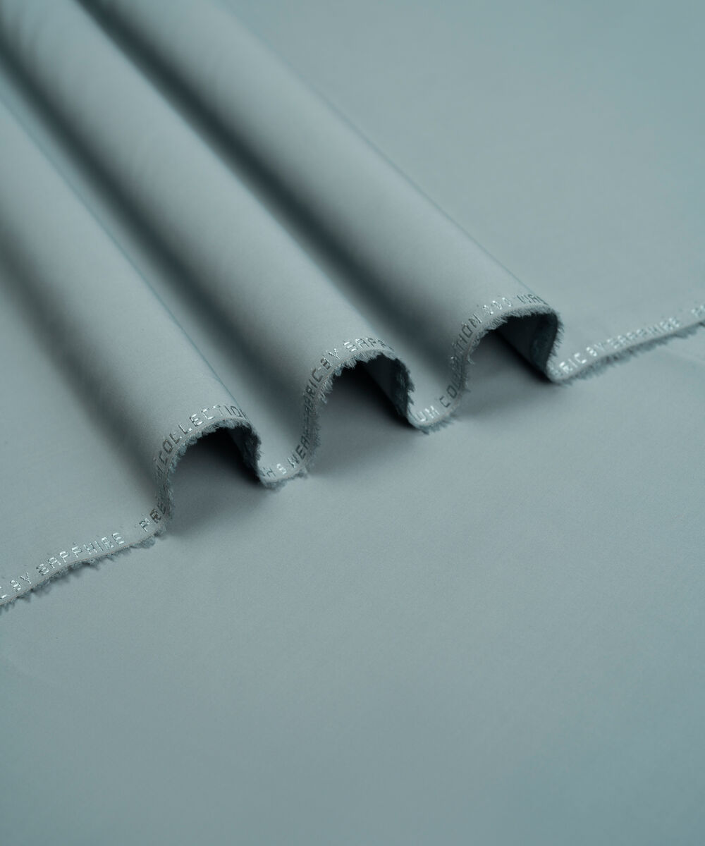 Men's Unstitched Two-Piece Medium Grey  Luxe Wash & Wear Suit